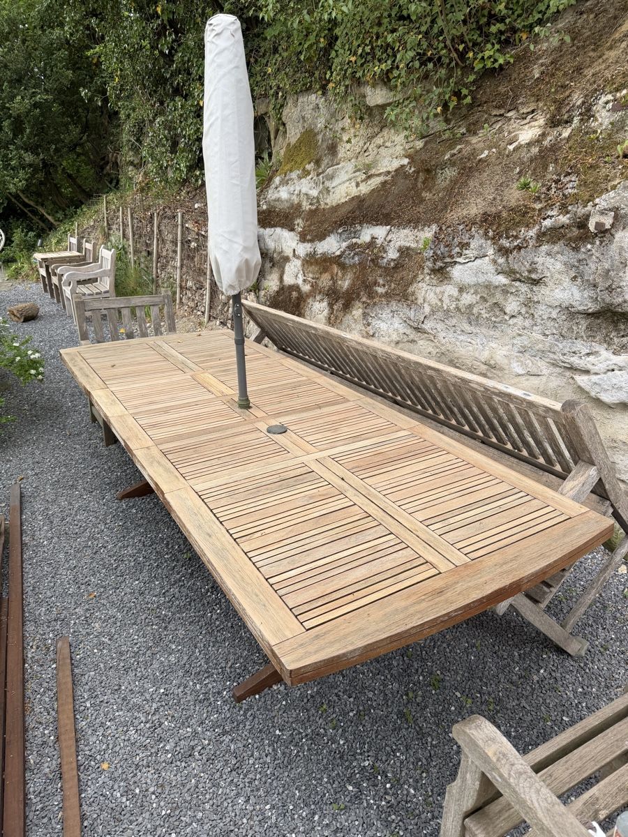 Tavoli: Gepflegter Gartentisch aus Teakholz – Usato da Bürglen TG venduto da Miner_Marketplace 2