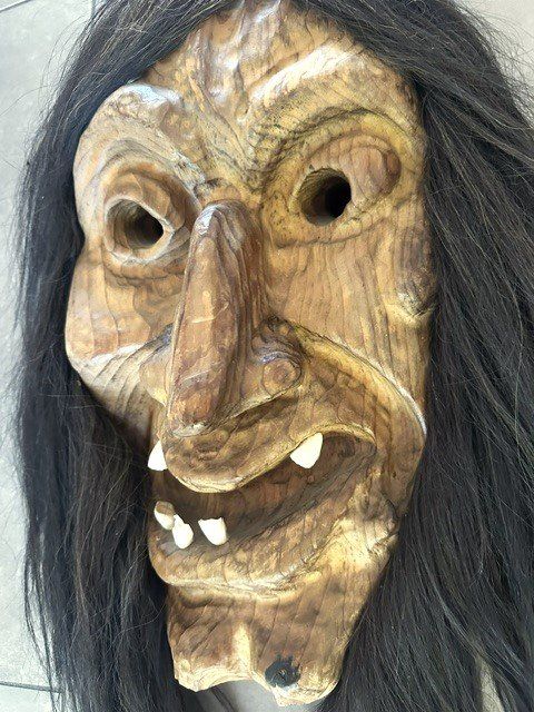 Sonstige Antiquitäten & Kunst: +  gRoSSe HoLzmaSke  + – Gebraucht aus Winkel von zeho 2