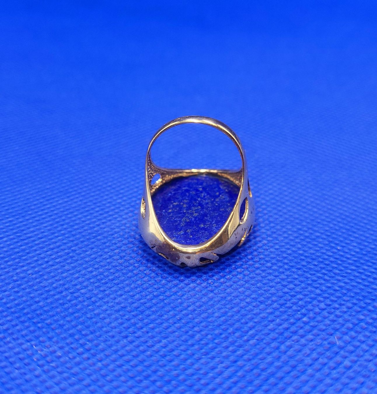 Ringe: 375 Massiv Gold Ring Mit Lapislazuli – Gebraucht aus Wald ZH von Aniade 5