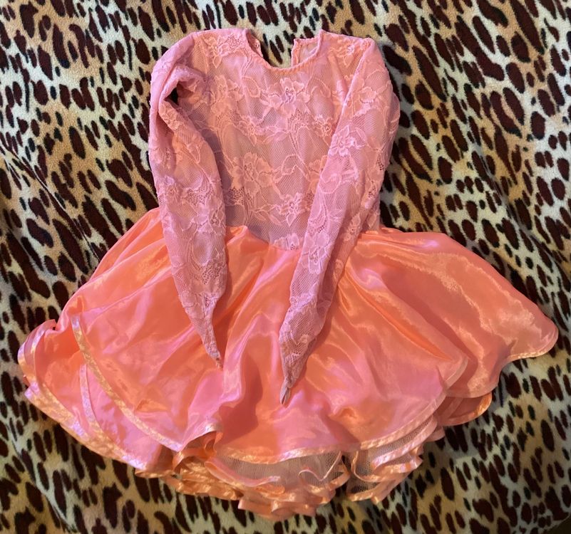 Latein-Tanzkleid Für Mädchen Aus Samt – Langärmlig, Zweiteilig, Mit Unsichtbarem Reißverschluss – In 6 Farben & Größen