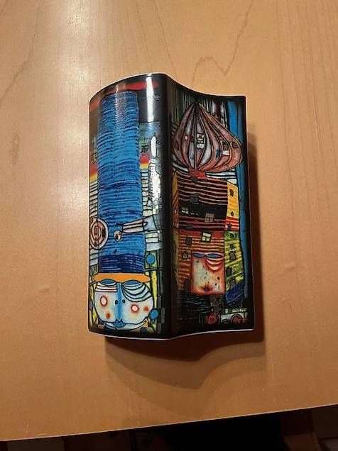 Vasi & Recipienti: Hundertwasser Vase 2004 Nr. 743 – Nuovo (secondo la descrizione) da Oberrohrdorf venduto da siri-retloW.24 1