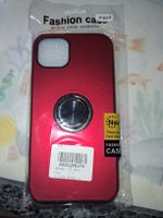 iPhone 14 PLUS Covee rot mit Ring neu
