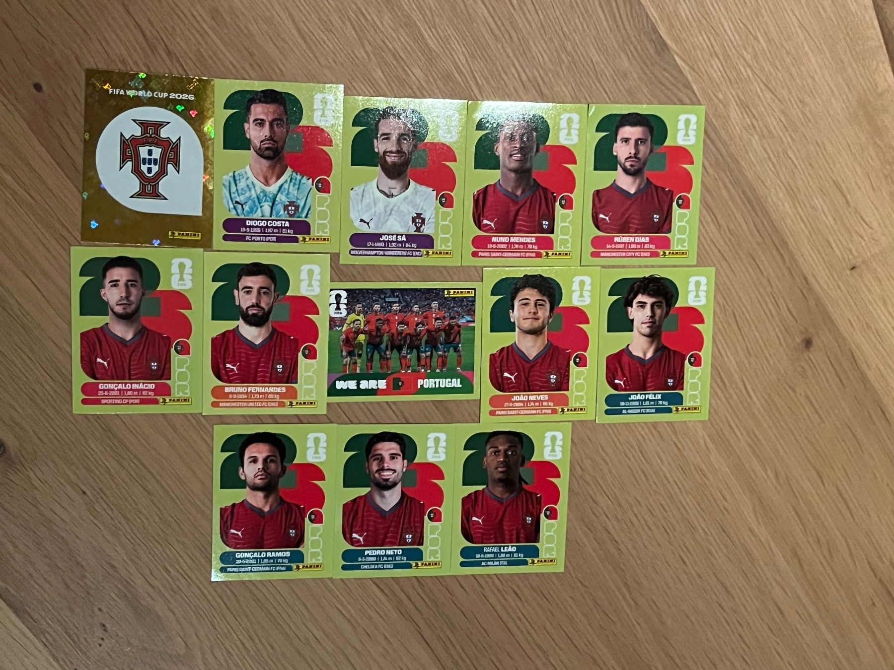 Panini Carte collezionabili: Panini WM 2026 Sticker Portugal – Nuovo e nell'imballaggio originale da Luzern venduto da strandbar90