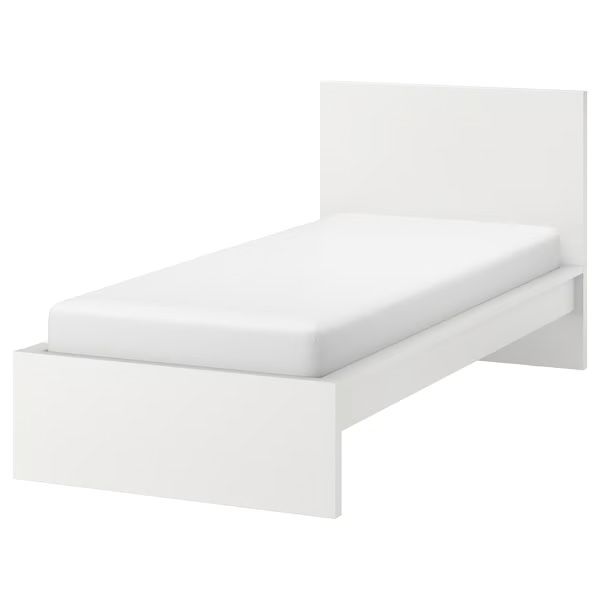 Lits: Malm mit Matratze 90x200 – D'occasion à Zürich par Leined