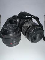 Canon EOS 1300D + 2 objectifs (18-55mm + 49mm)