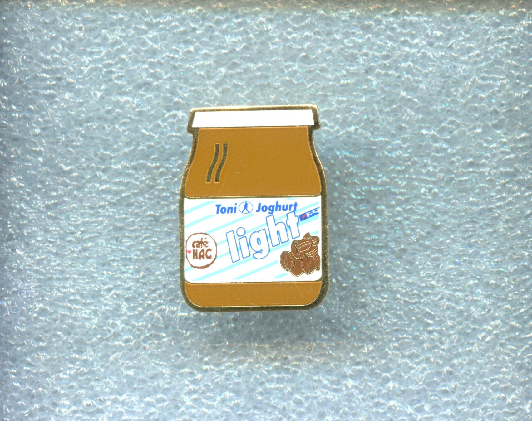 Placchette & Badge: Toni Joghurt  MOKKA light – Usato da Winterthur venduto da Sammleroase