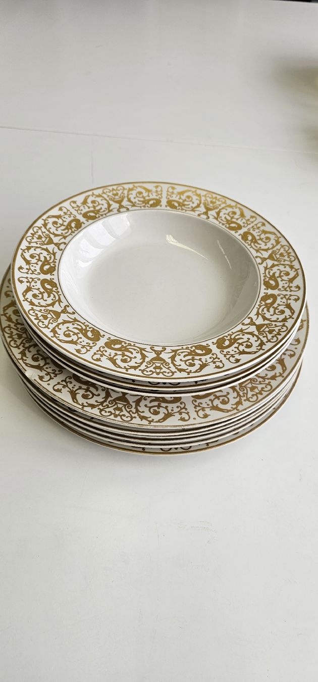 Villeroy & Boch Set di piatti: Villeroy & Boch "Vendôme" Echt Gold – Usato da Benzenschwil venduto da Ginymaus