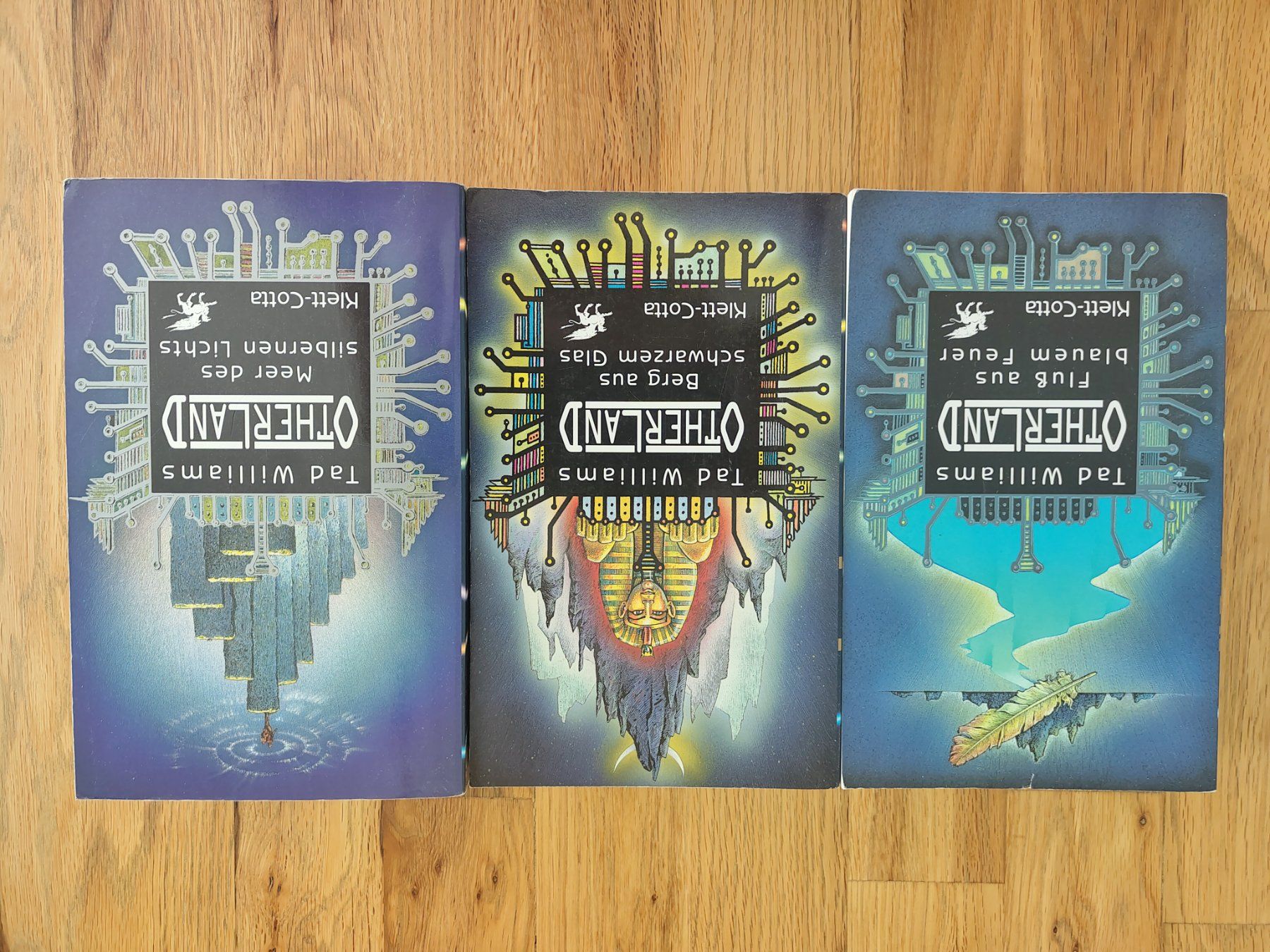 Bücher: Tad Williams Otherland Bände 2-4 – Gebraucht aus Zürich von cschmid92