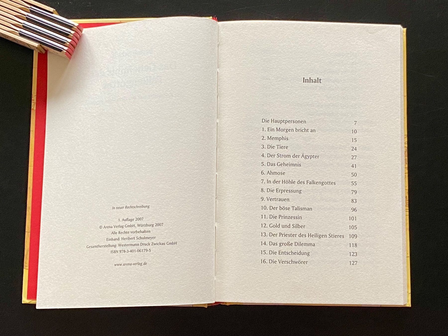 Libri: Das Geheimnis des Falkengottes – Usato da Nussbaumen AG venduto da schuba2000 3