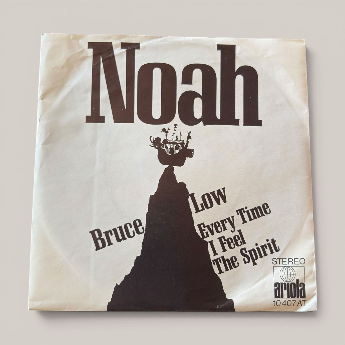 Vinyles: Bruce Low Noah 7 Zoll Single Ariola 1971 – D'occasion à Zwingen par imh_bl67