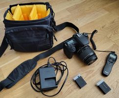 Canon EOS 77D, 18-55mm +Zubehör