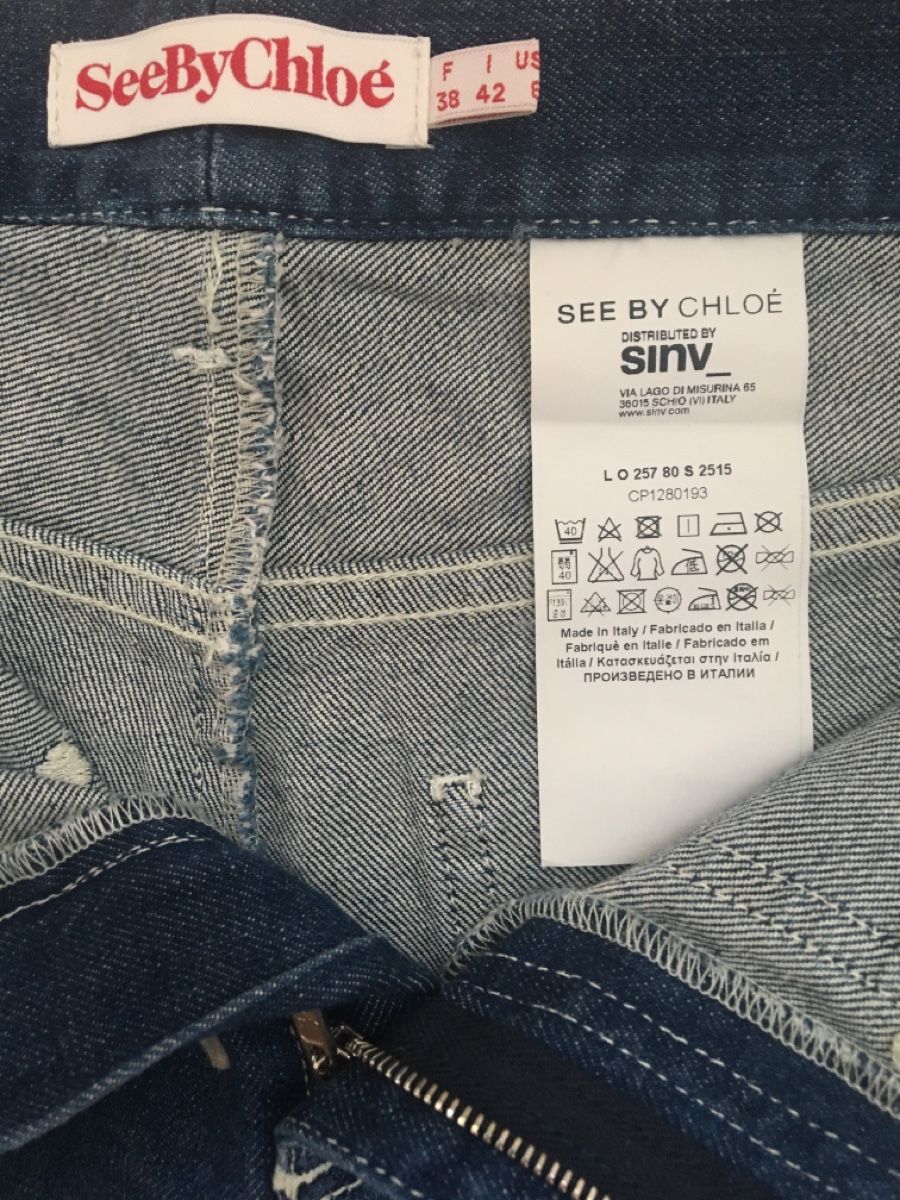 Chloé Pantaloni: Jeans-Shorts SeeByChloé – Usato da Burgdorf venduto da Kardamena17 3