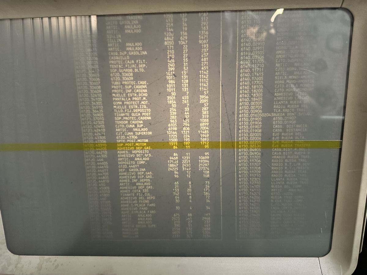 Proiettori: Lecteur de microfiches Kindermann FR7 – Usato da Saxon venduto da Morpheus1418 5