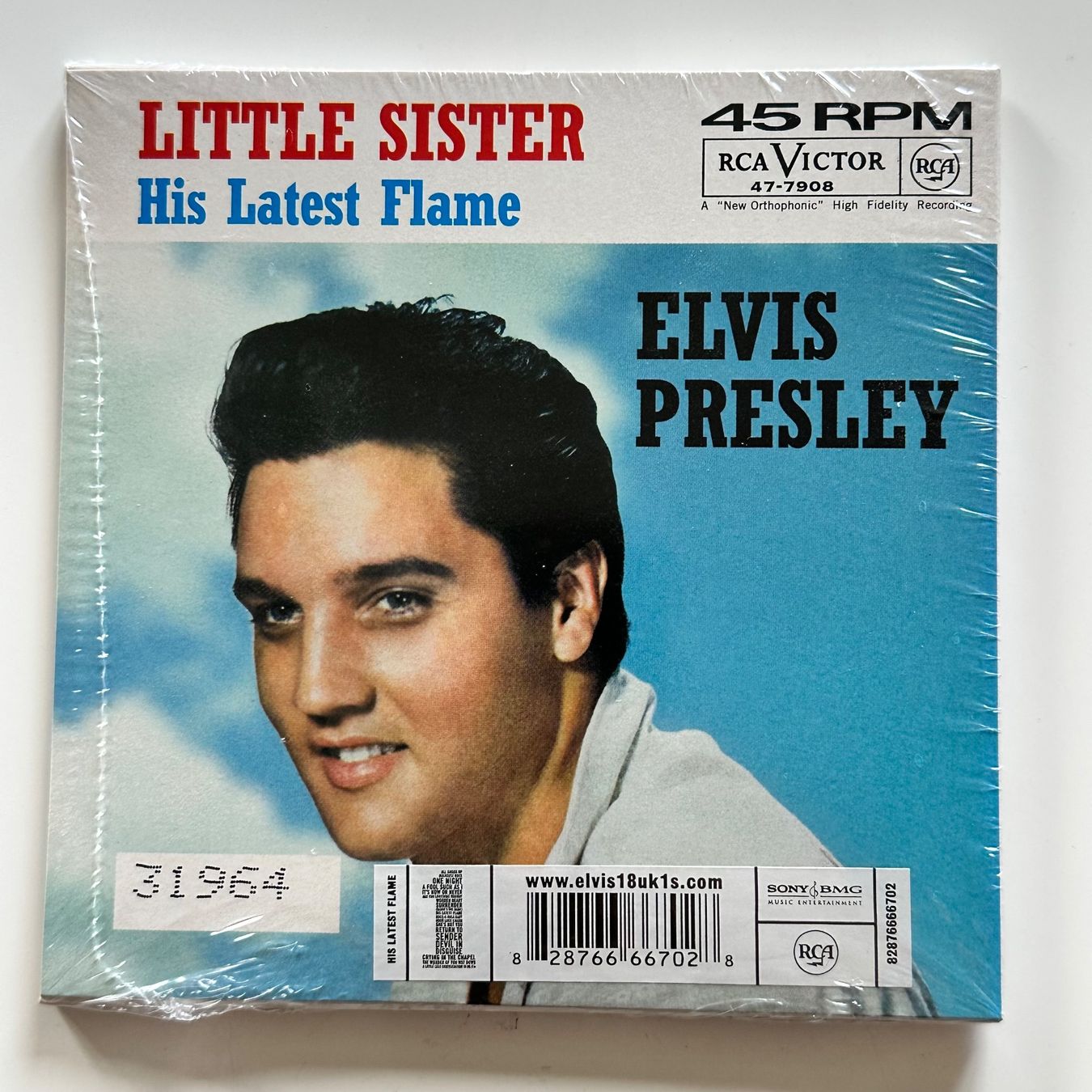 CD: Elvis - CD-Single - Little Sister/His Latest Flame – Nuovo e nell'imballaggio originale da Etzwilen venduto da presley3577 1