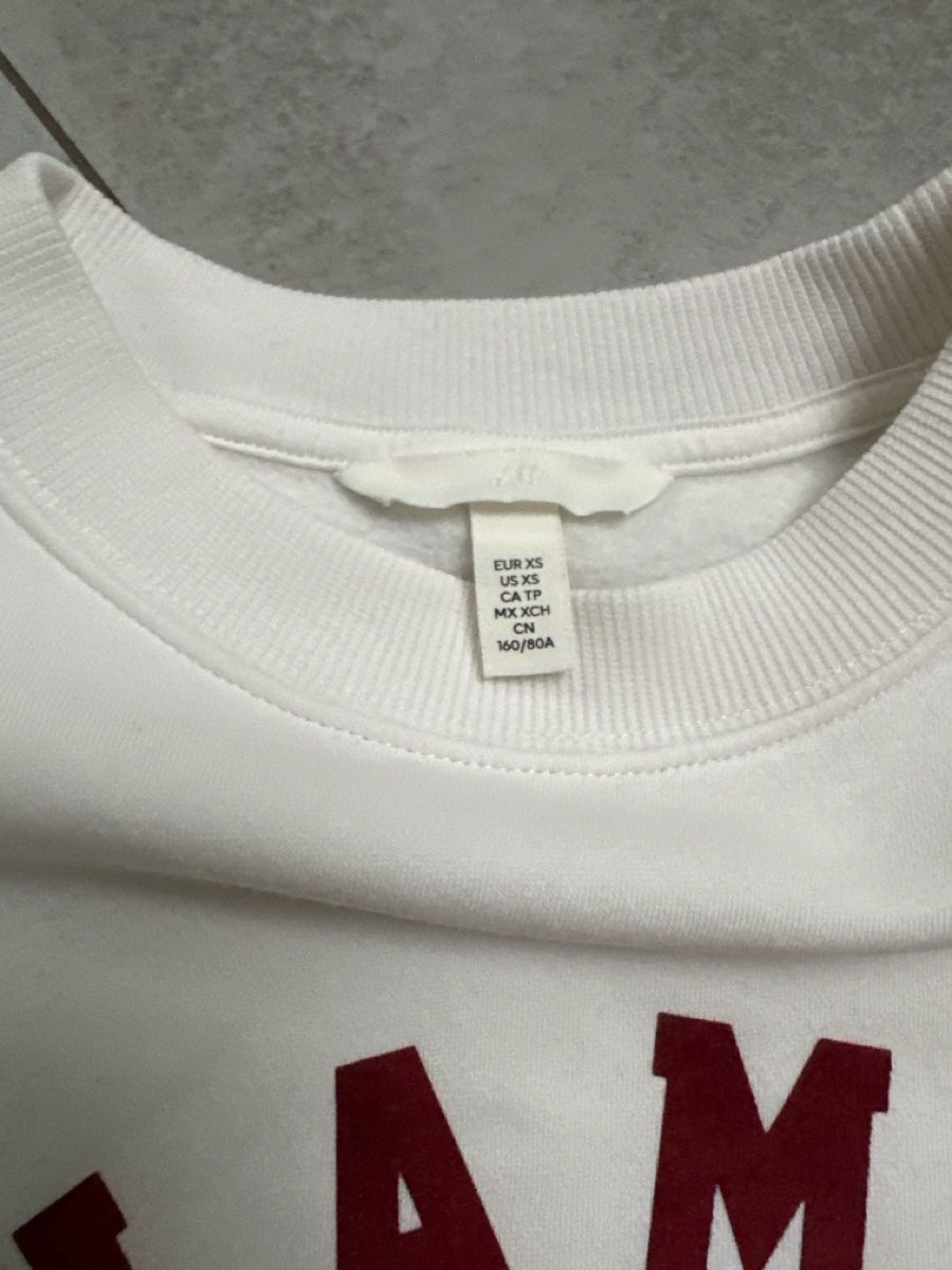H&M Pullover & Sweatshirts: Pullover H&M weiss Gr. XS – Gebraucht aus Wileroltigen von torro11 1