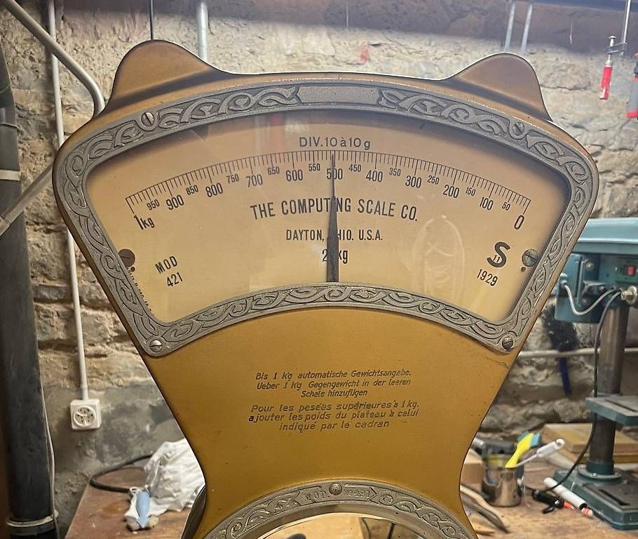 Bilance e pesi: Antike Waage Dayton 1929 Mod. 421 – Usato da Allschwil venduto da ale_l5pz 3