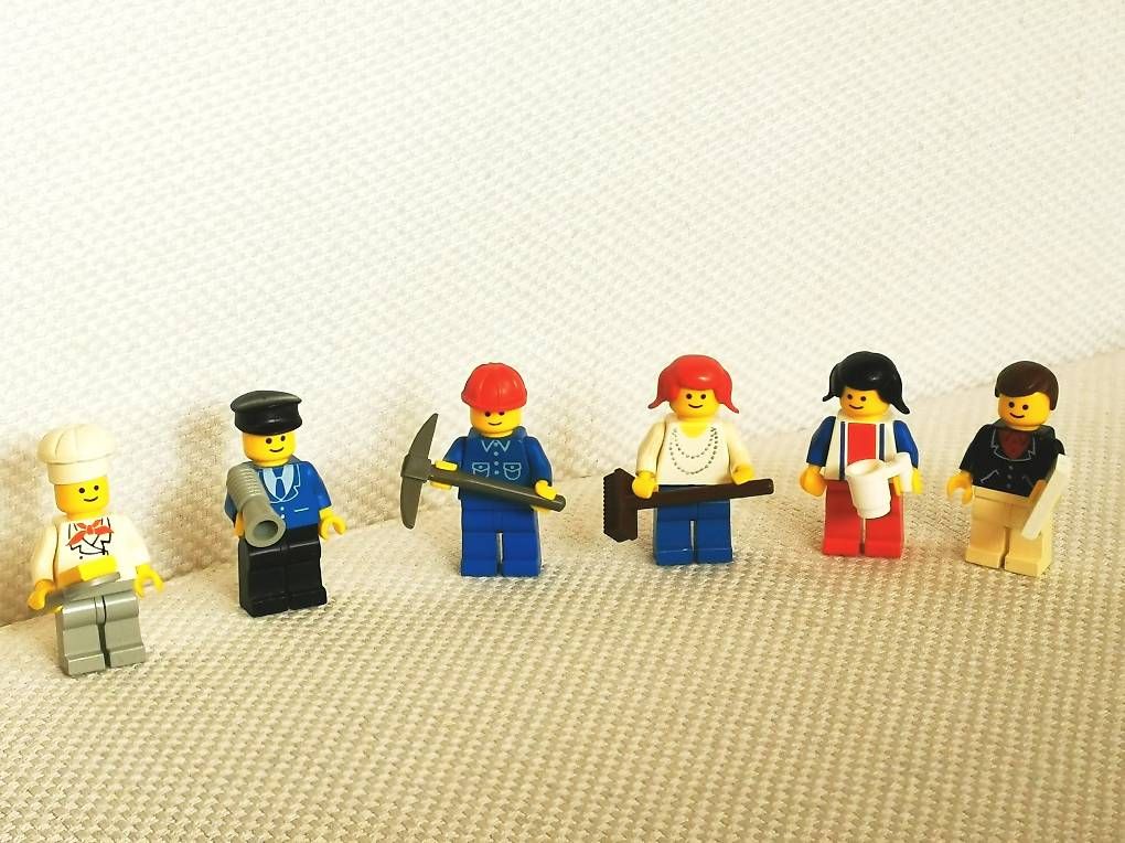 Legoland Kit di costruzioni: LEGO 6302 Mini Figure Set (1982) – Usato da Ermatingen venduto da Irem77