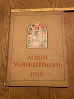 Antikes Album Gotthardbesetzung 1914-1916