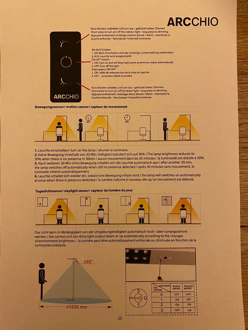 Lampen: ARCCHIO Stehlampe – Gebraucht aus Lenk im Simmental von Miguelle 3