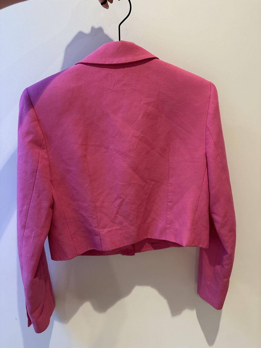 Zara Jacken: Zara Blazer Pink Cropped – Neu (gemäss Beschreibung) aus Zürich von Isabella123 2
