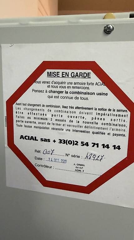 Coffre-fort: Armoire forte  – D'occasion à La Conversion par mbhelico 3