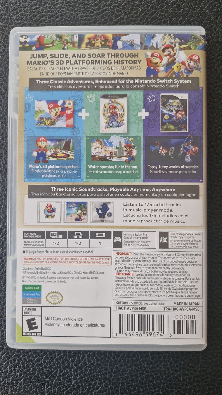 Nintendo Giochi: Super Mario 3D All Stars - Nintendo Switch – Nuovo (secondo la descrizione) da Cortaillod venduto da tul_66w9 1