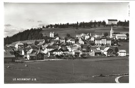 Le Noirmont (JU) Franches-Montagnes - Dorfpartie mit Kirche