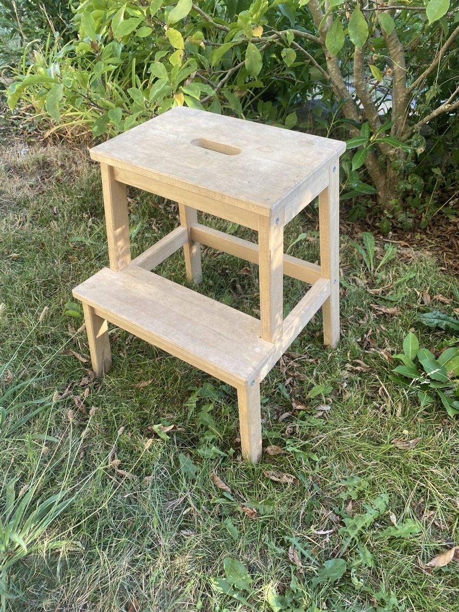 Ikea Sgabelli: Treppenhocker ikea natur holz – Usato da burgdorf venduto da kaethiduebi 1