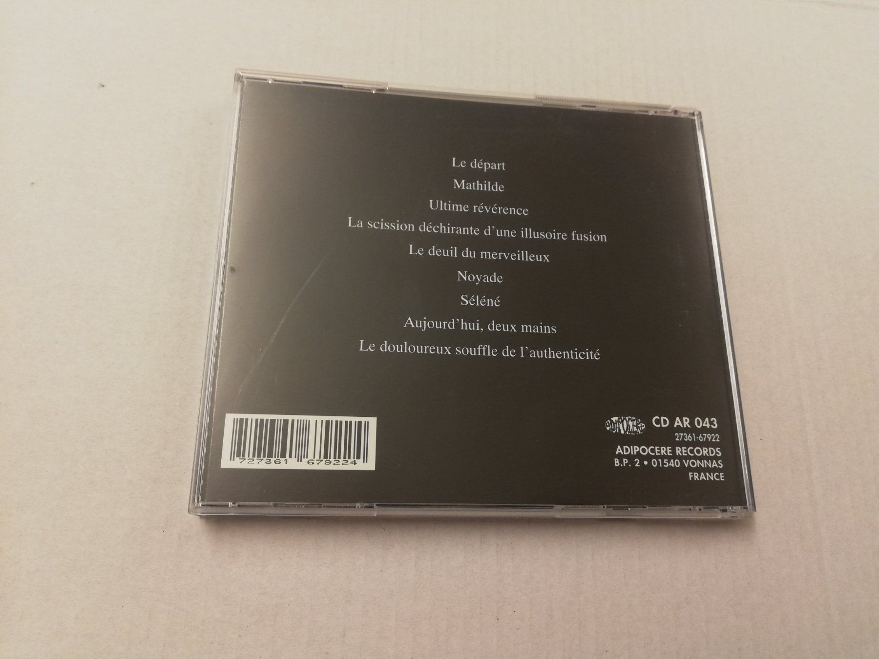 CD: EROS NECROPSIQUE - PATHOS – Usato da Bern venduto da Vinylsound.ch 1