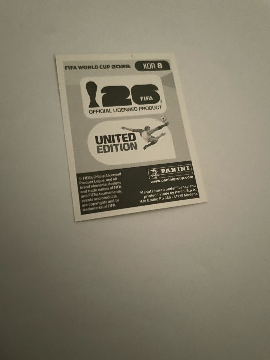 Panini Carte collezionabili: FIFA WM 2026 Taeseok Lee KOR 8 – Nuovo (secondo la descrizione) da Winterthur venduto da Cobraforce 1