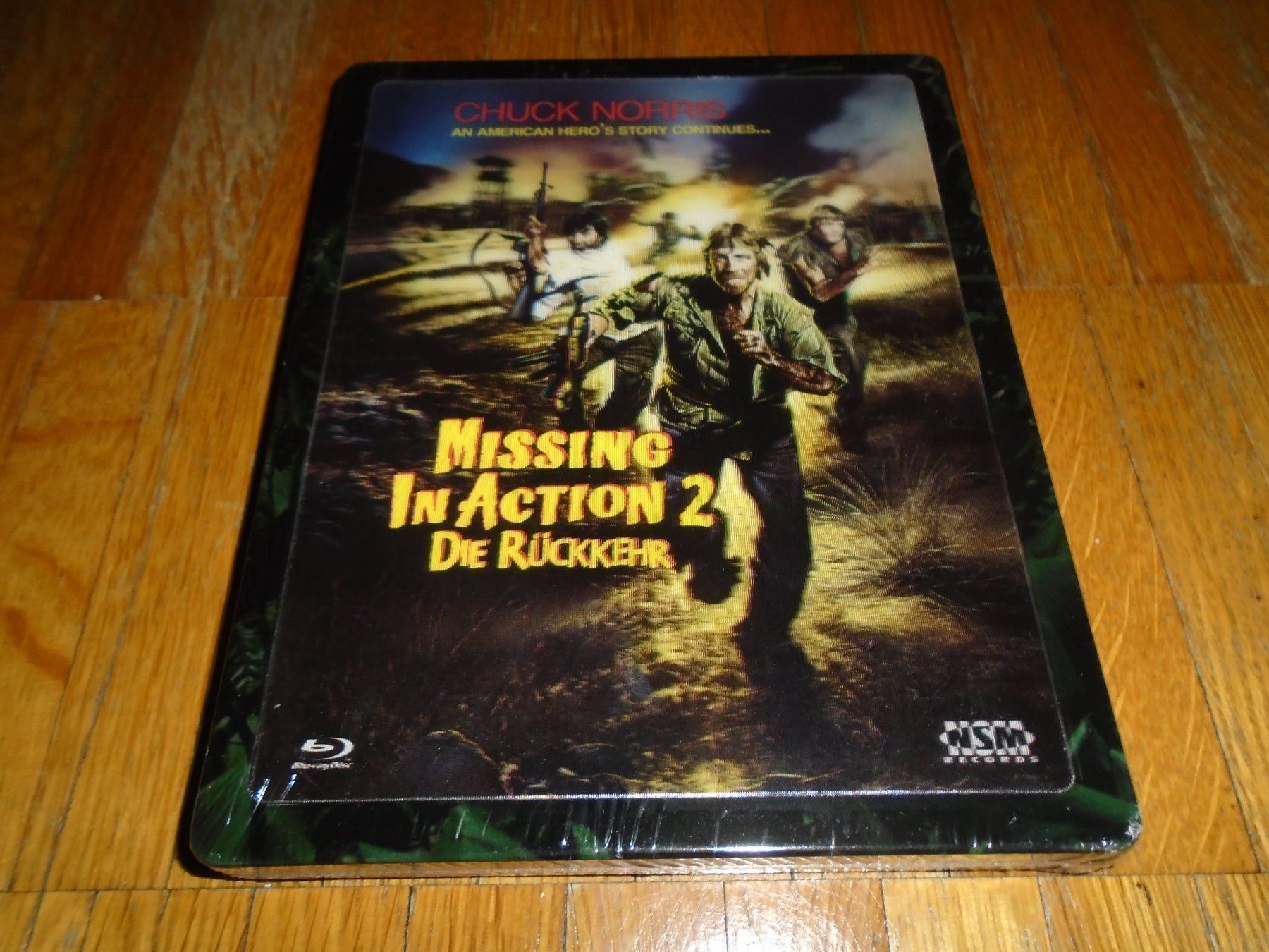 Tutti i DVDs: Missing in Action 2 - Futurepak-BLU-RAY-3D Lenticular-UNCUT – Nuovo e nell'imballaggio originale da Basel venduto da havsok