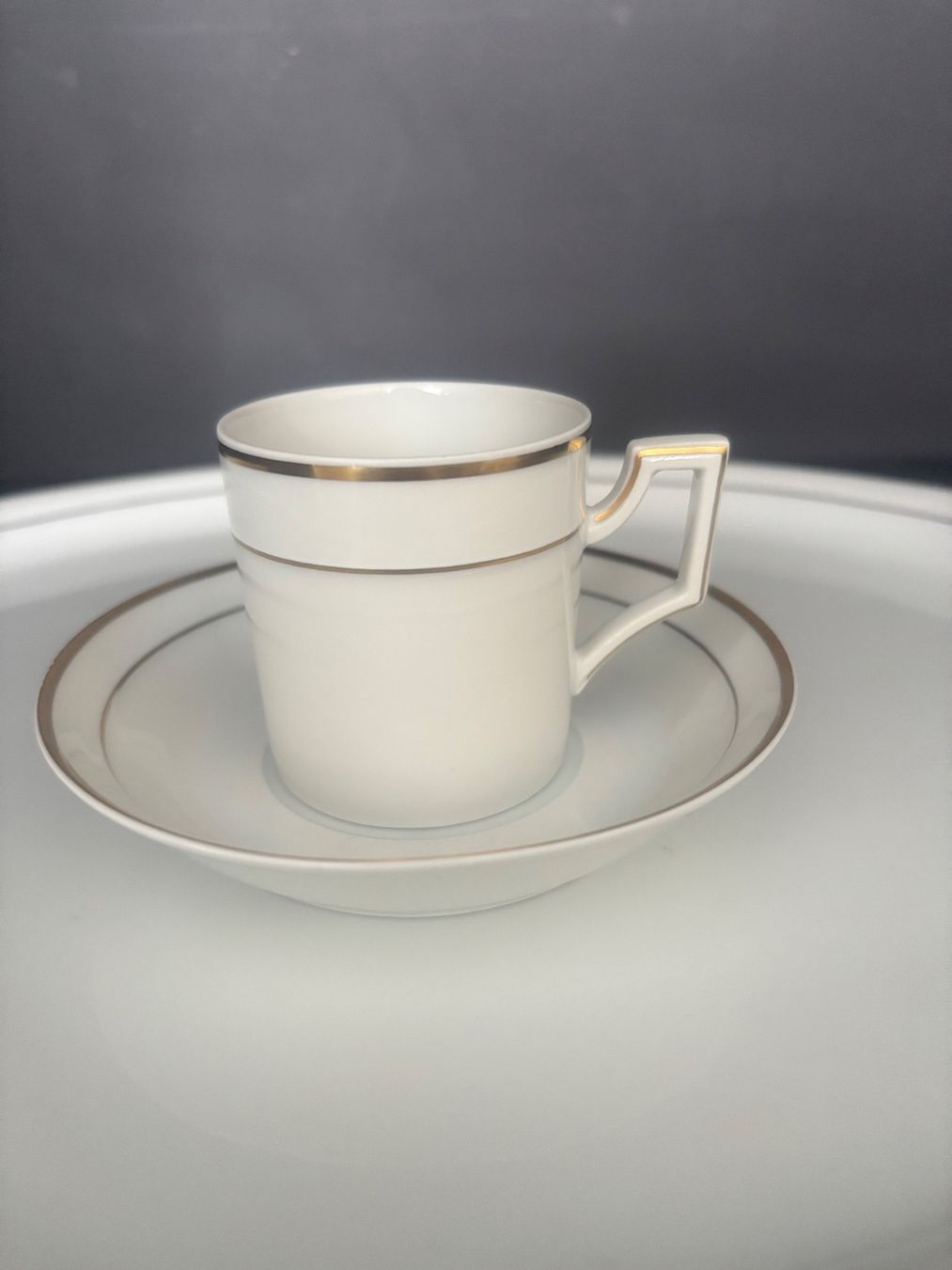 Fürstenberg Set di piatti: Vintage Chokolate Set "Lesen", Barbara Walters Kollektion – Usato da Bettwiesen venduto da Raisa1973 6