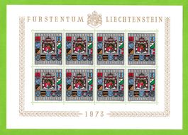 1973 Freimarke Kleinbogen postfrisch LBK 80.--