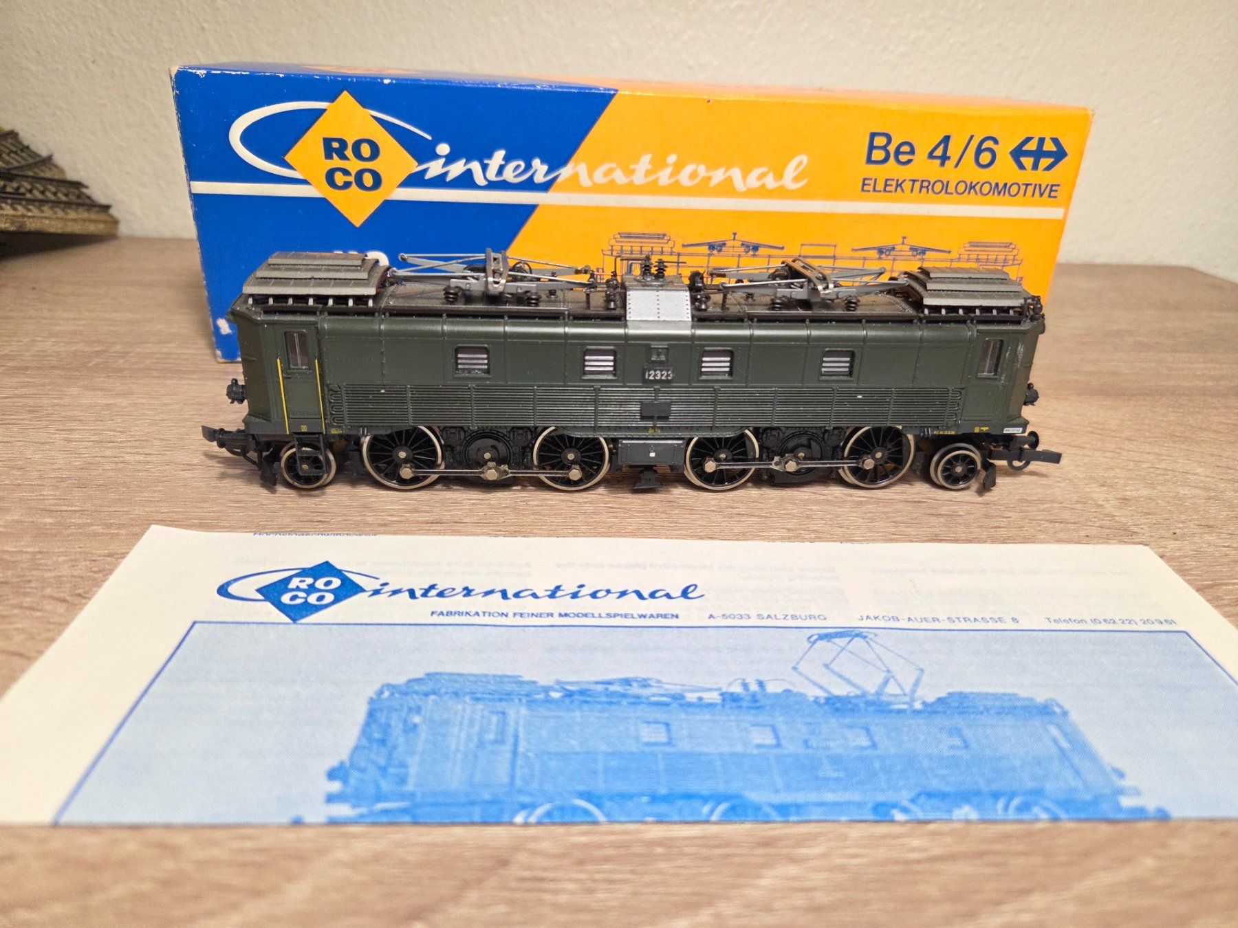 Roco Modellini di ferrovie: Roco 04191 A E-Lok Be 4/6 SBB H0 – Usato da St-Aubin-Sauges venduto da Lo_Go 6