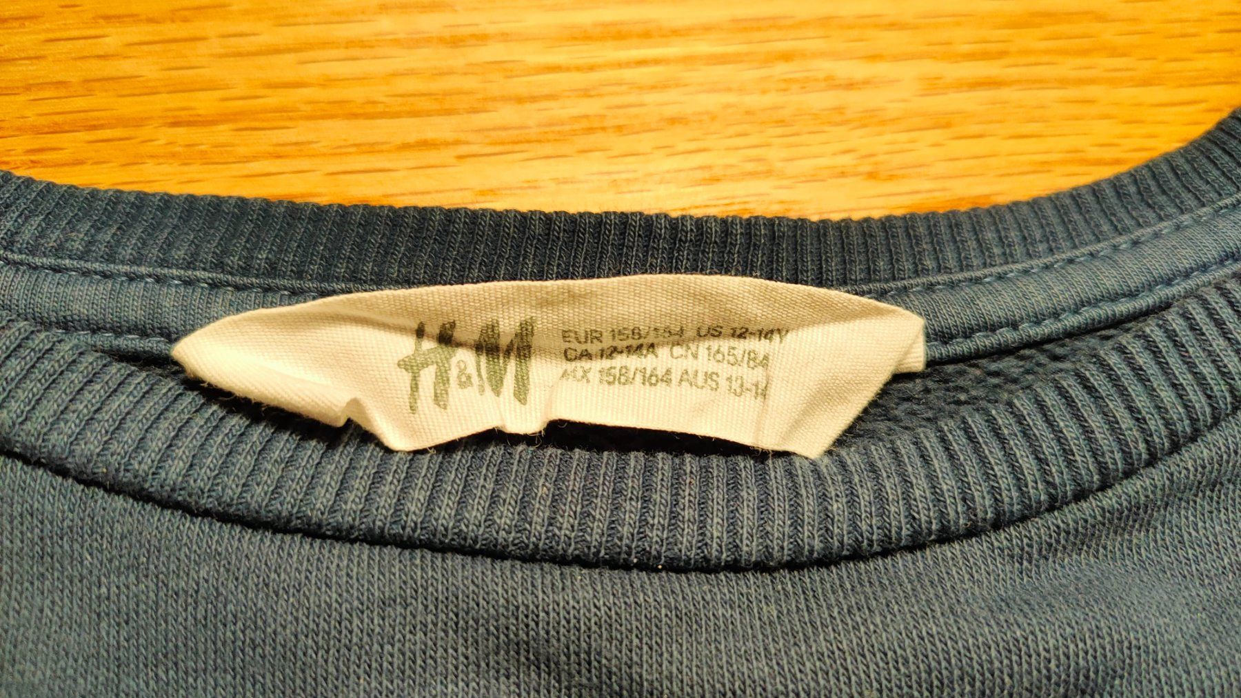 H&M Pullover & Sweatshirts: Pullover dunkelblau 158/164 – Gebraucht aus Villmergen von toptip1970 2