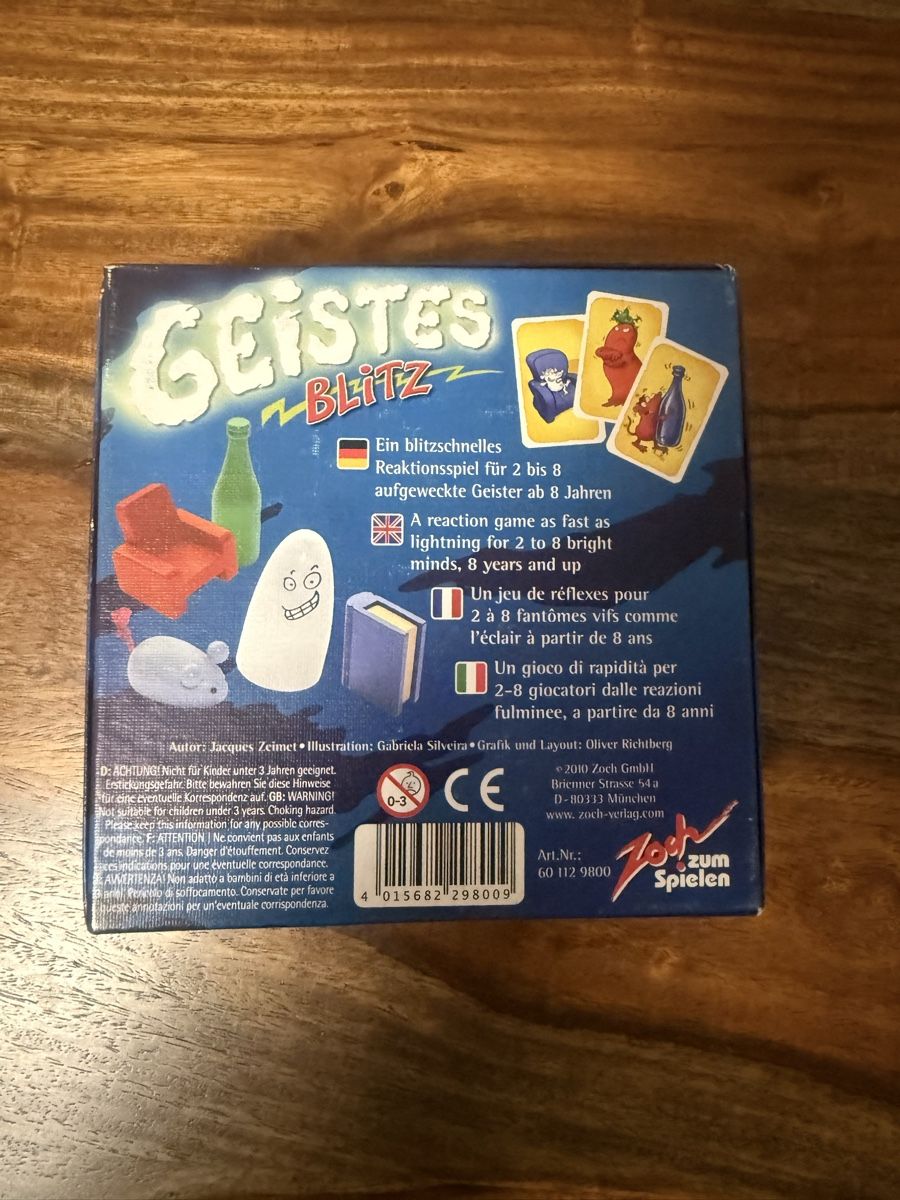 Giochi: Geistes Blitz Spiel – Usato da Kilchberg ZH venduto da tjapukai 1