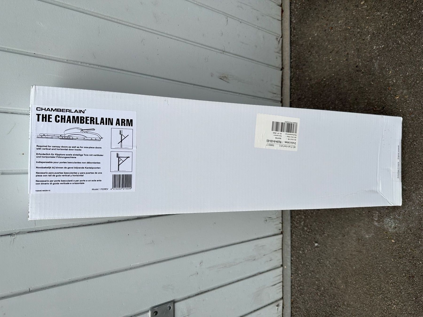 Sonstiges Elektromaterial: Chamberlain Canopy-Arm / Kurvenarm 1703REV – Neu und originalverpackt aus Zürich von Mas7 2