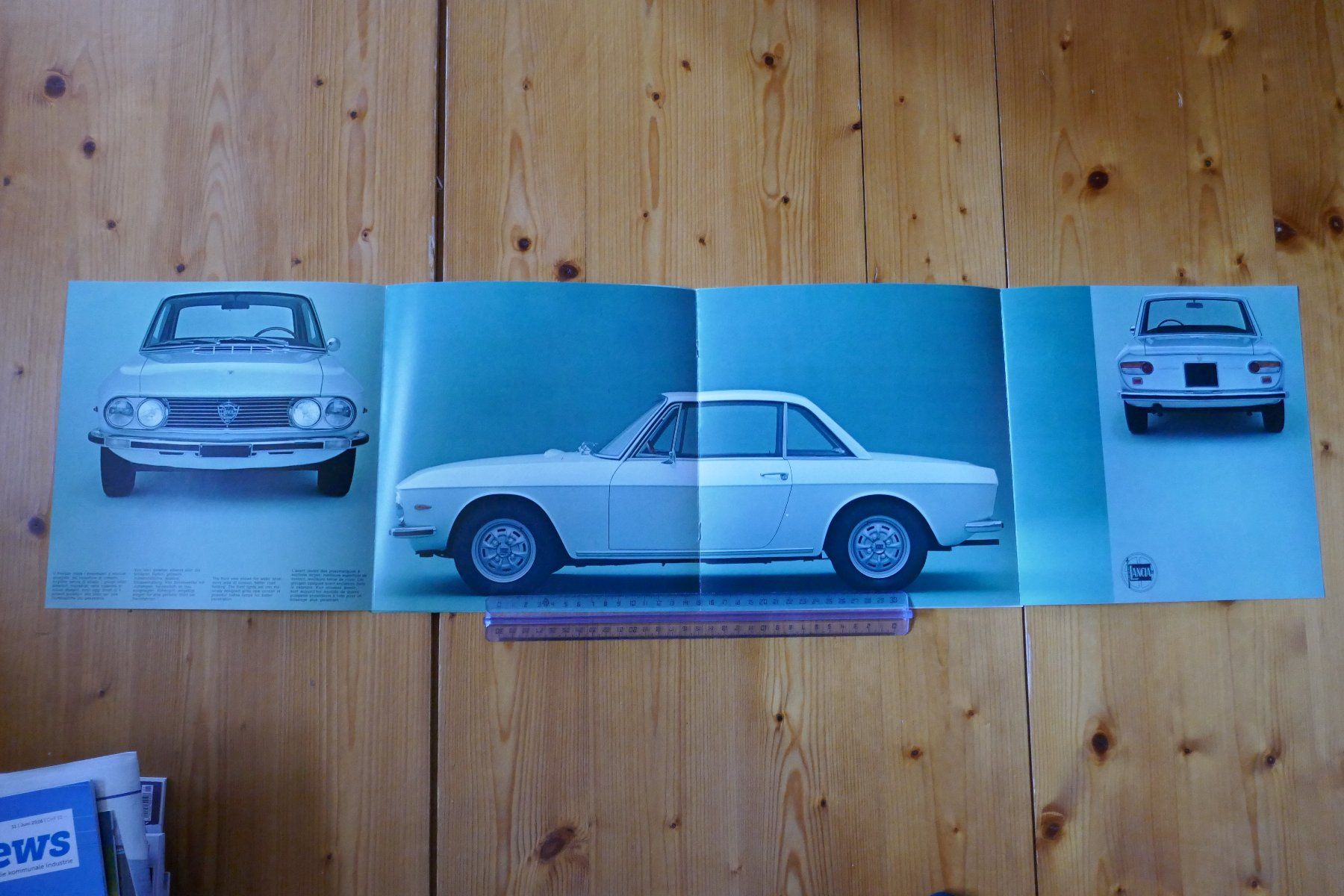 Lancia Documenti: LANCIA  Fulvia  Originalprospekt 1971 – Usato da Madiswil venduto da ML911 1