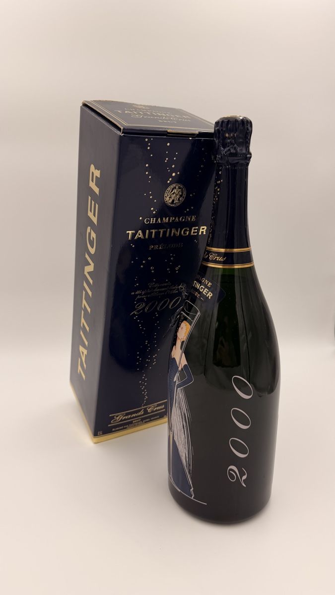 Taittinger Spirituosen: Champagne Taittinger Prelude 2000 Grans Crus mit Box – Neu (gemäss Beschreibung) aus Rotkreuz von perlengott 4