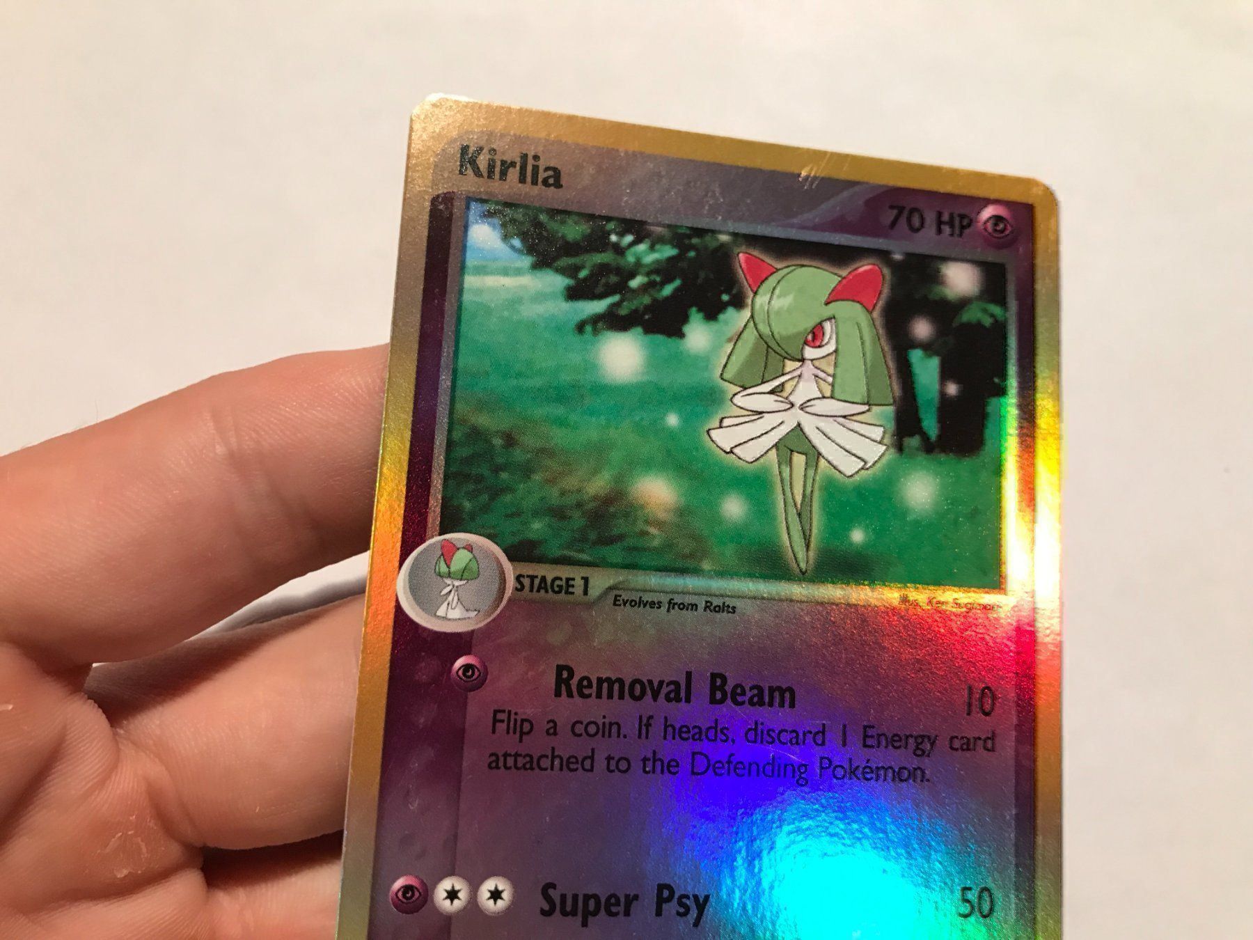 Pokémon Carte collezionabili: Kirlia reverse holo – Usato da Hagendorn venduto da Pokecollectorch 3