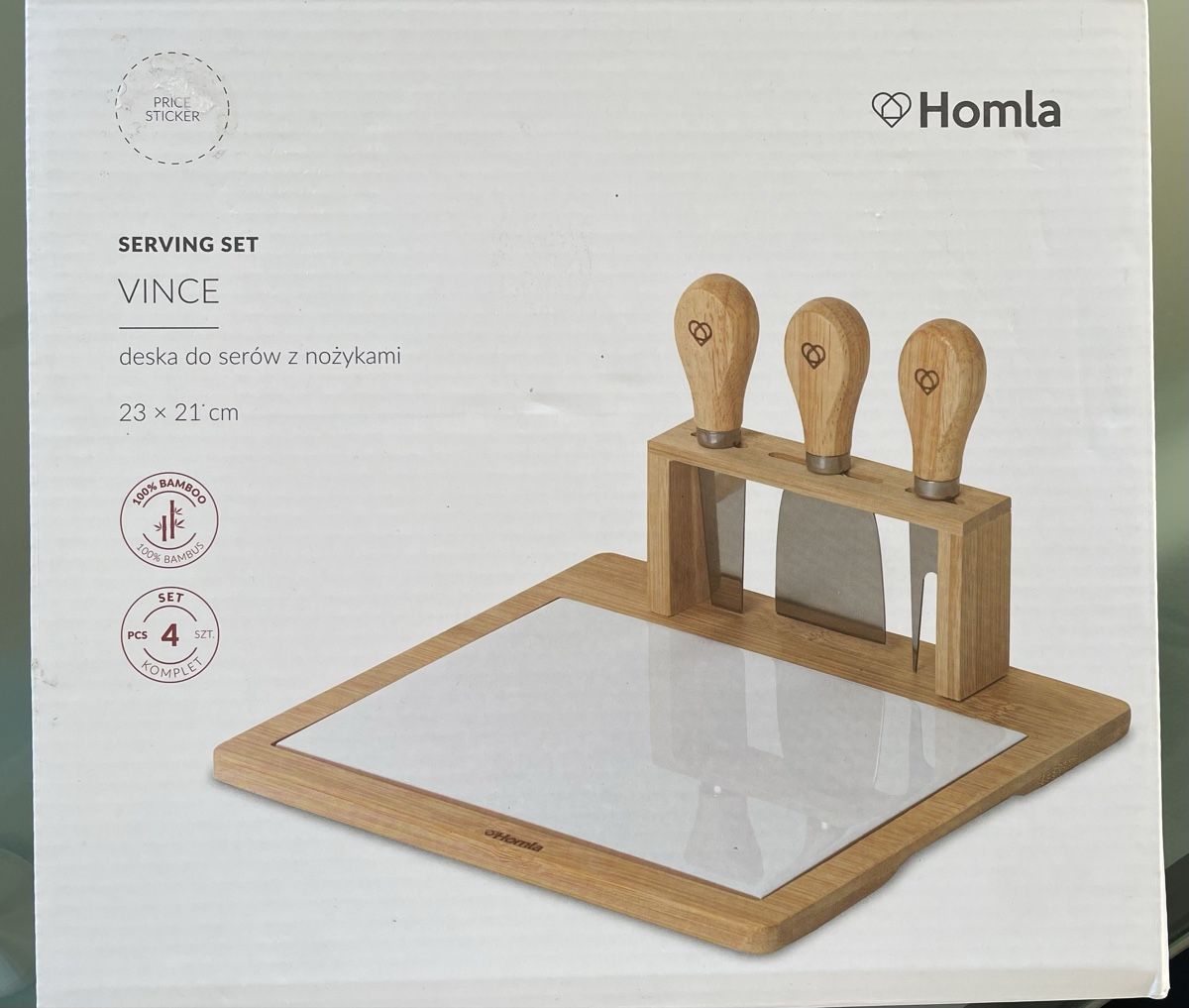 Piatti di portata: Homla Servier-Set / Käseplatte – Nuovo e nell'imballaggio originale da Kehrsatz venduto da bianca69
