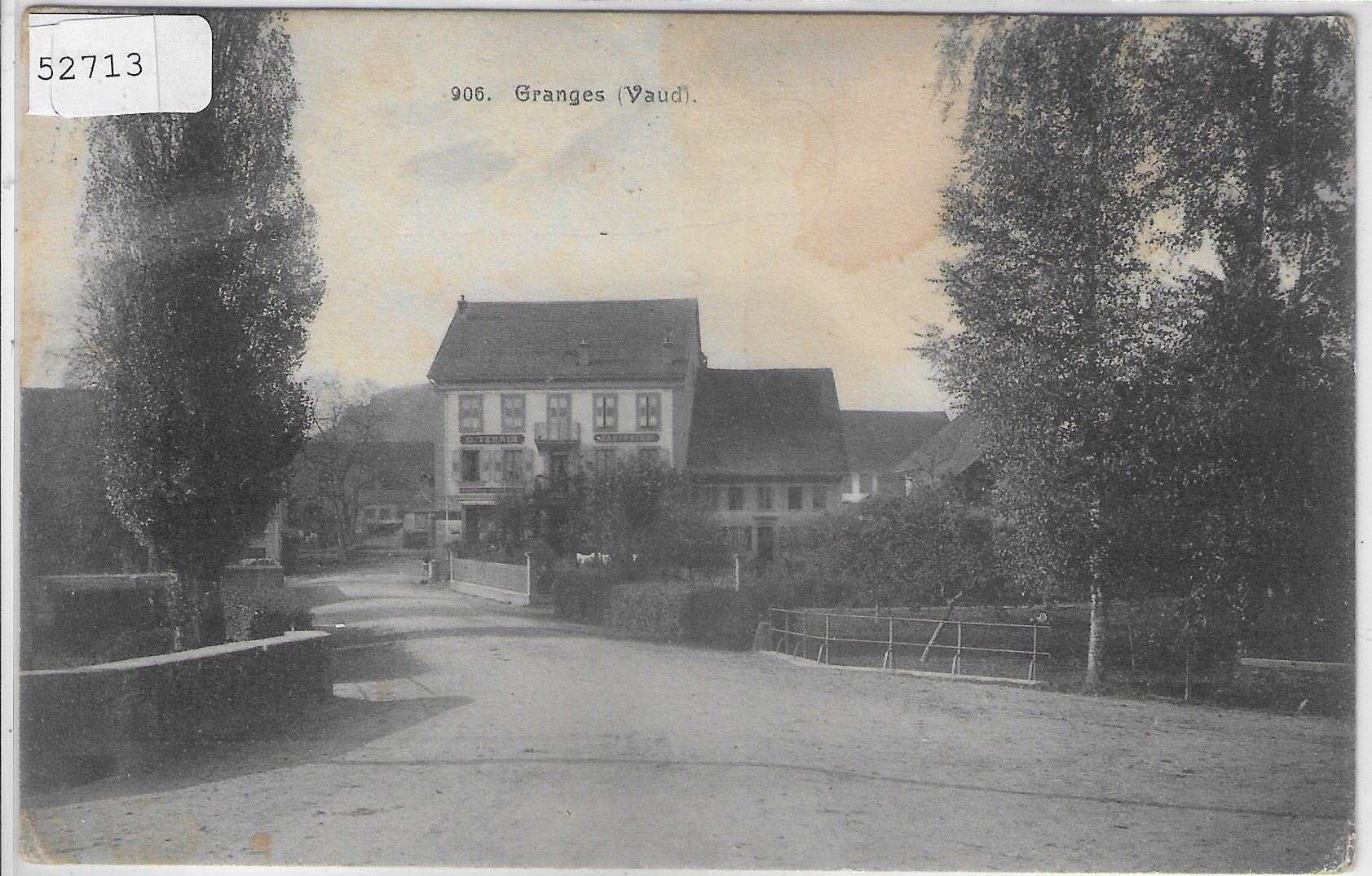 Cartoline postali: Granges - C. Terrin Tapissier – Usato da Ettingen venduto da Kartenplanet