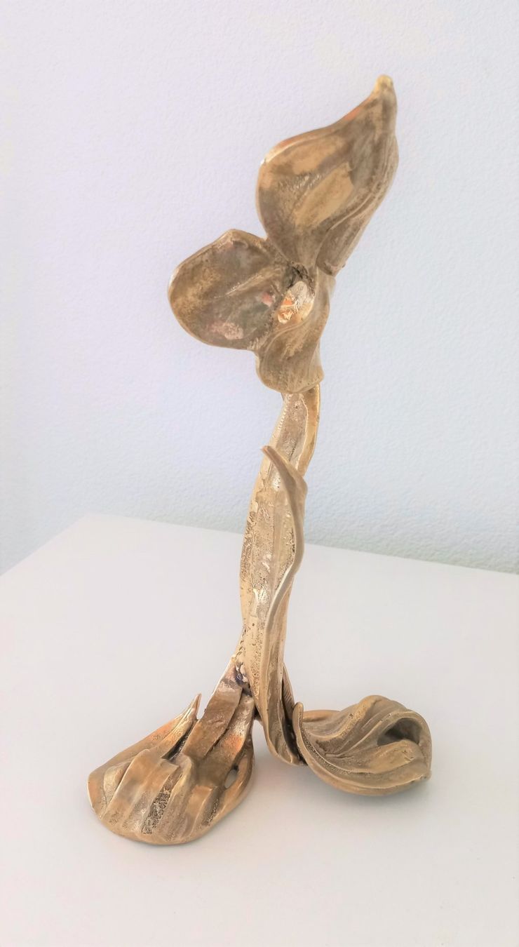 Sculture & Statue: Art Déco antike Messingskulptur Iris – Usato da Bévilard venduto da Orscha 8