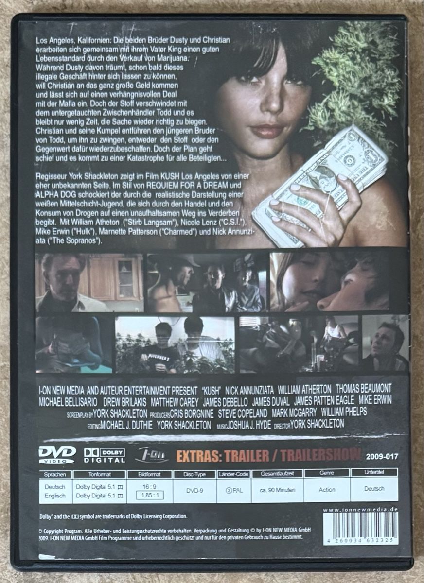 Tutti i DVDs: KUSH – Nuovo (secondo la descrizione) da Dietikon venduto da AndreaSch01 1