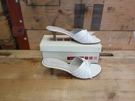 1 PAAR DAMENSCHUHE MARCO TOZZI WEISS NEU GRÖSSE 41