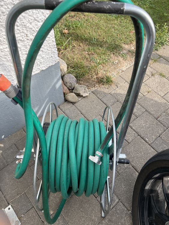 Gartenschlauch Rollwagen Schlauchtrommel mit Schlauchwagen Kaufen auf