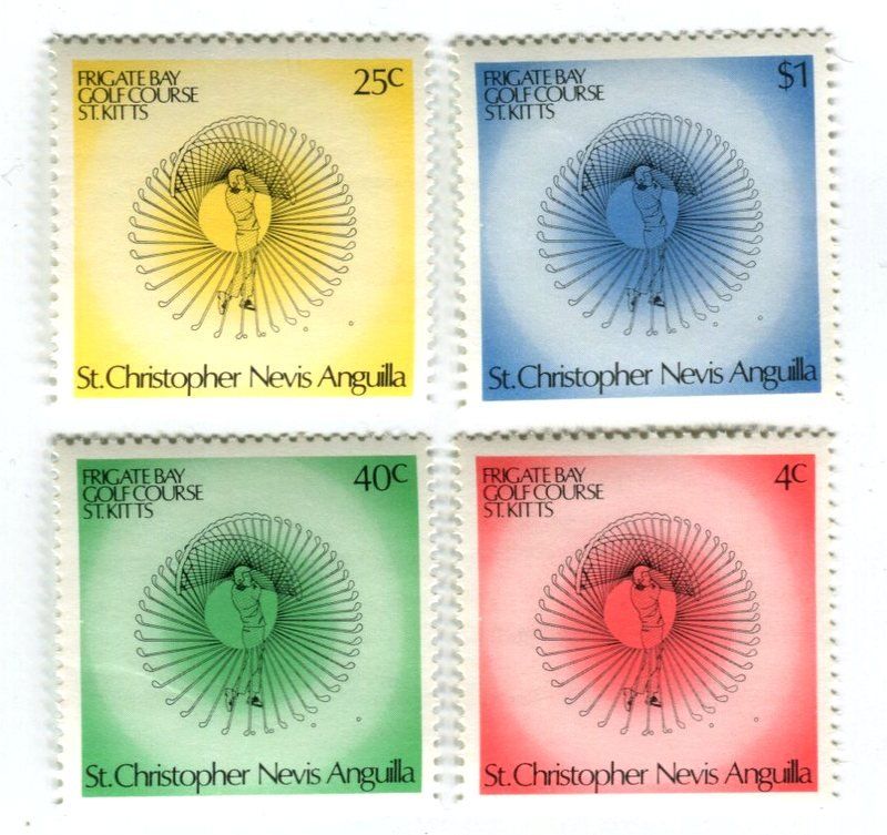 Alle Briefmarken: Briefmarken "Golf". Nevis. – Neu und originalverpackt aus Basel von Butsch5