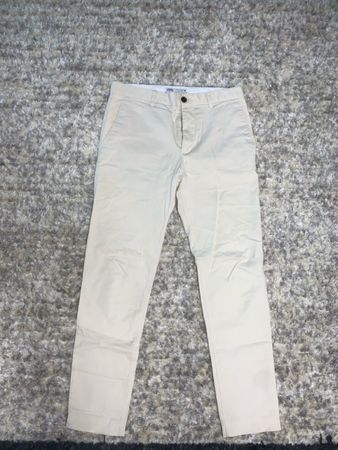 Zara Chino Hose, beige, Grösse 40, Sommer-Look!
