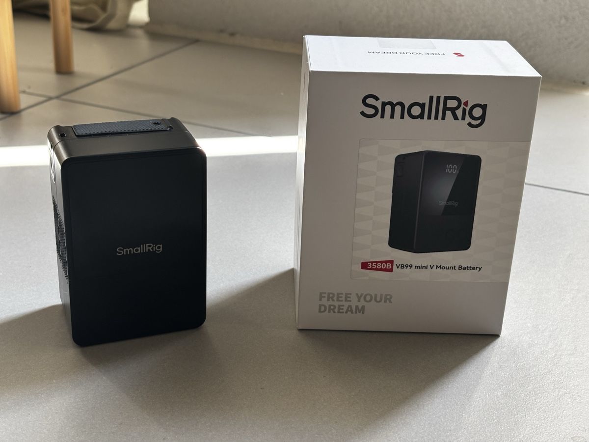 Smallrig Batterie: Smallrig VB 99mini V Mount Akku – Usato da Lenzburg venduto da shadaq