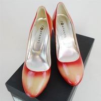 Companys Damen Schuhe Pumps Lp:199Fr /orange,rot/Gr.39 /NEU